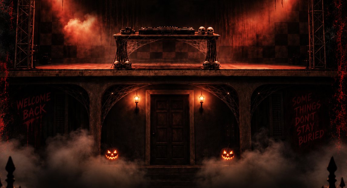 Rooms inside the Brooklyn haunted house at 428 Johnson Avenue